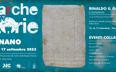 MArCHESTORIE 2023 a Sarnano: “Rinaldo Il Grande. Il testamento”