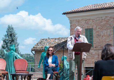 Il Serafino di San Francesco - Inaugurazione gruppo scultoreo