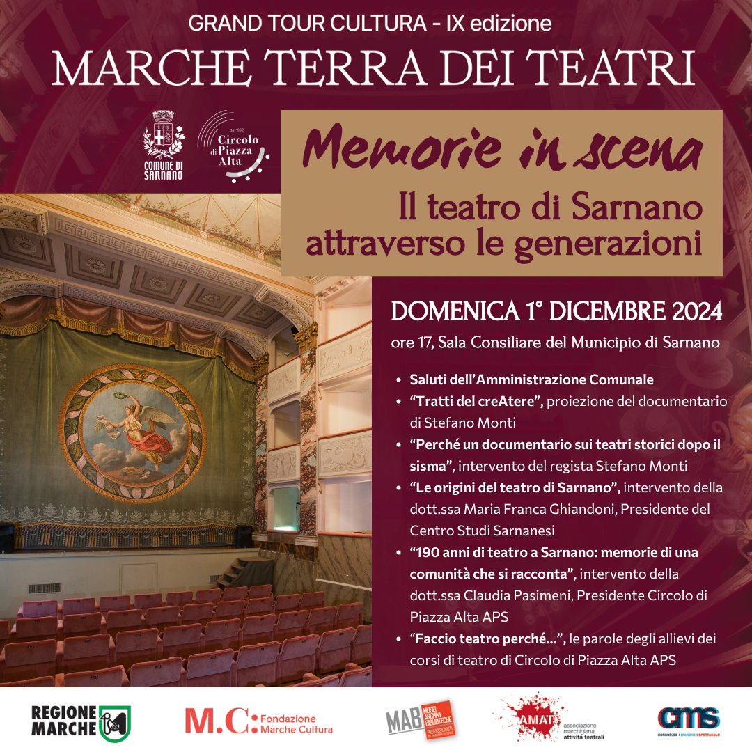 Memorie in scena - post 1 dicembre sarnano
