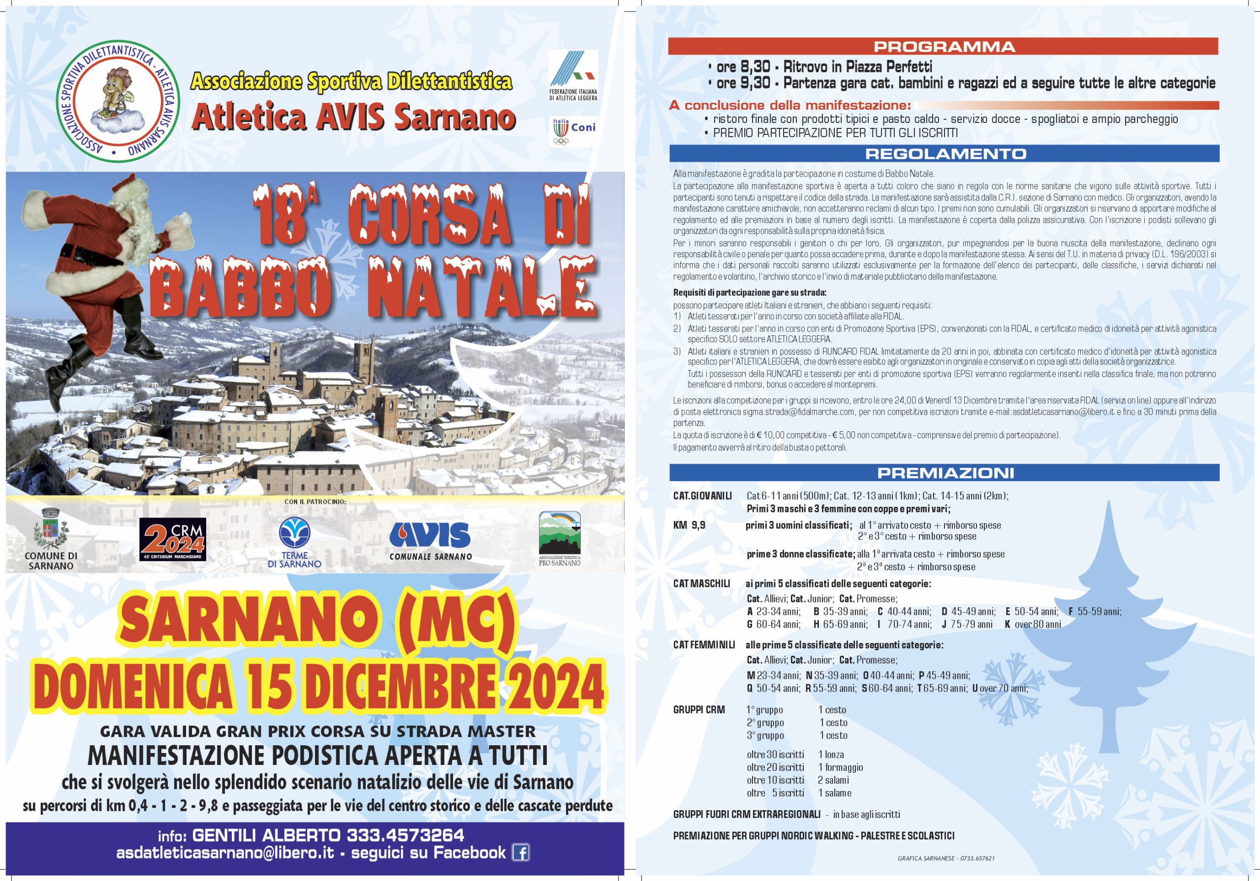 corsa babbo natale