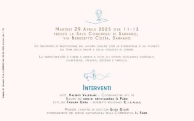 Contrastare la violenza di genere partendo dalle scuole: l’evento conclusivo del progetto promosso dall’ATS 16